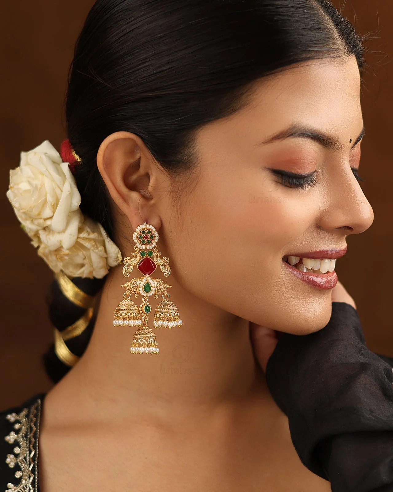Jewellery — aged brass character